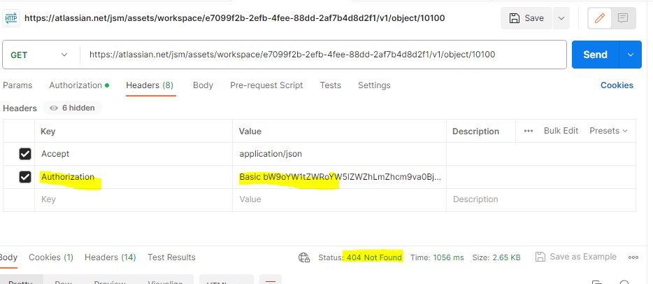 how to know the appKey value for getting asset val...