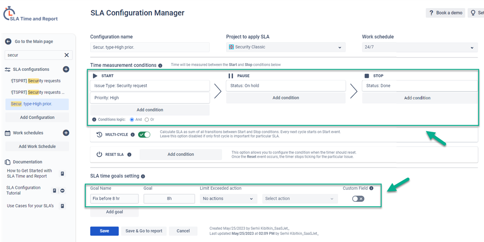 1-sla configuration for security requests.png