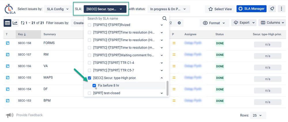 2-sla report for security requests.png