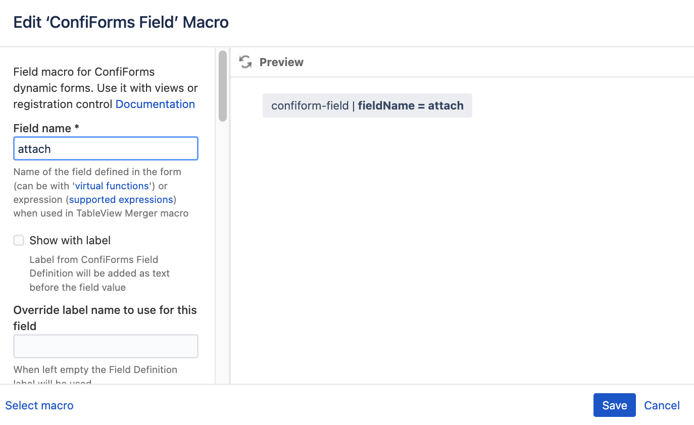How do I fix Confiform attachments not being passe...