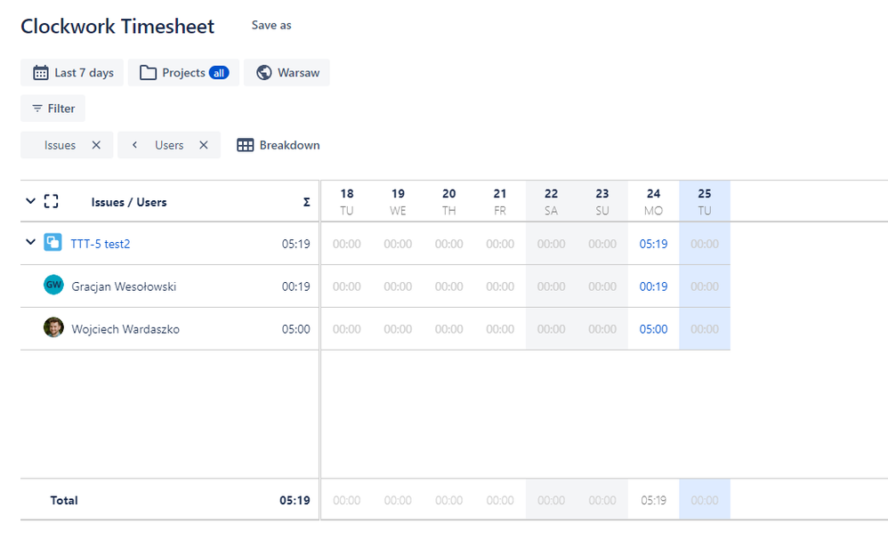 Clk Free timesheet.png