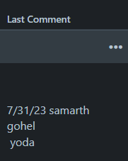 How to get last comment in filter or JQL? - Atlassian Community