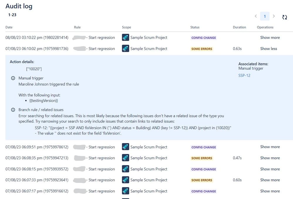 start regression automation audit log.jpg