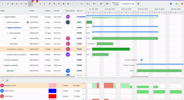 adjust schedule based on team capacity.gif