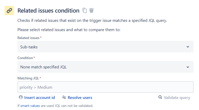 Related issues condition Example.png