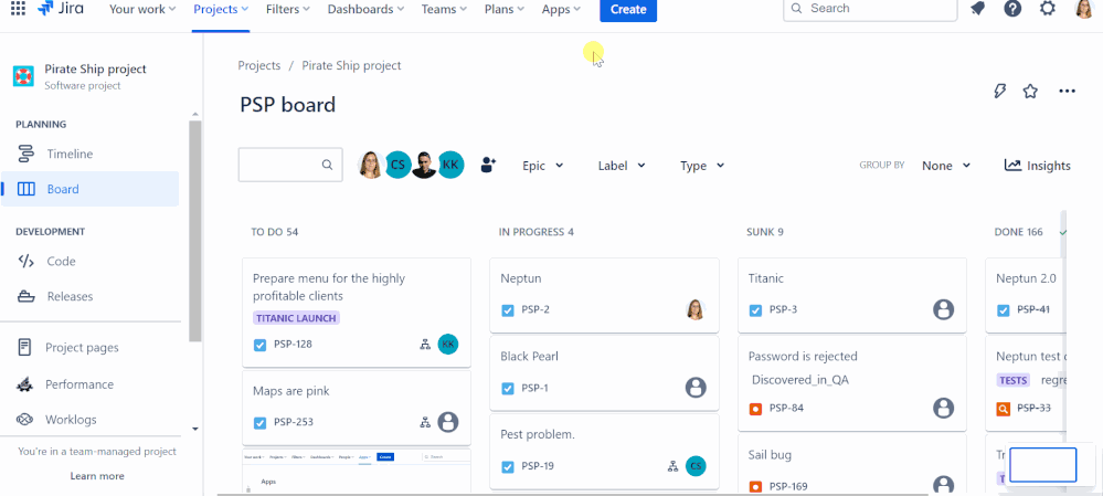 navigate to the report.gif