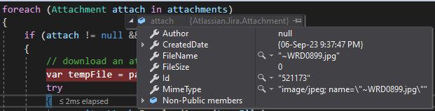 JIRA API returns 403 error when downloading attach...