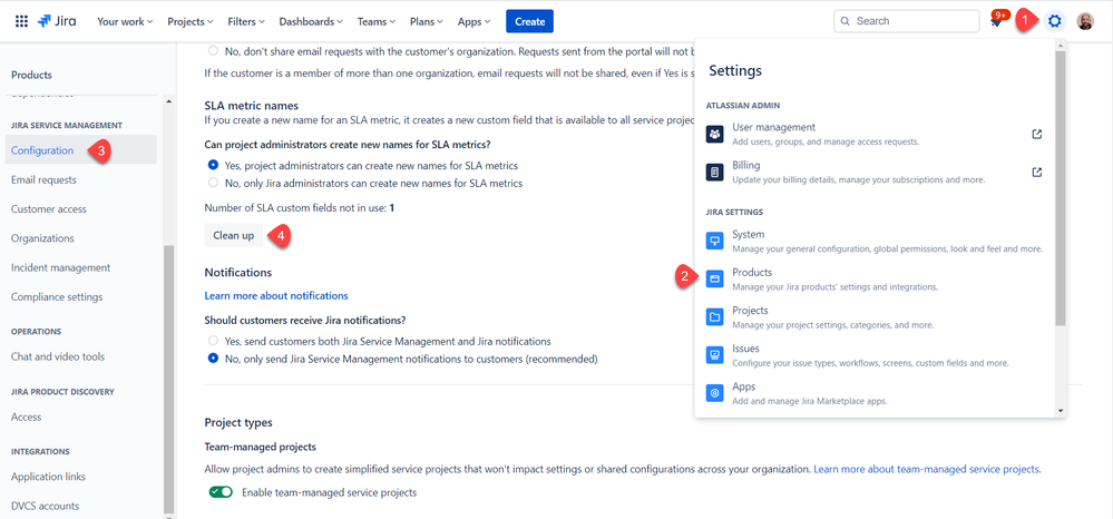 JSM Clean-up feature.png