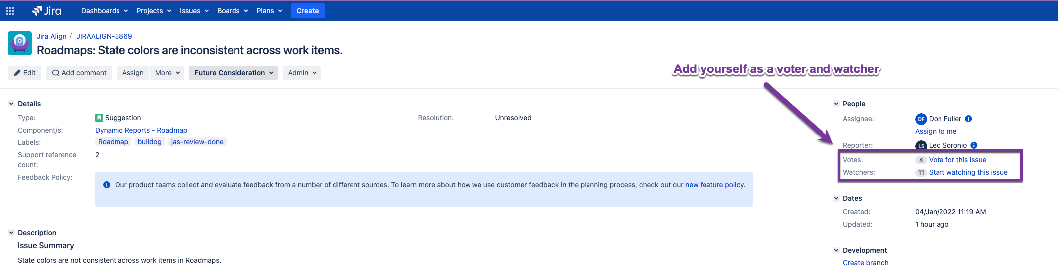 New steps for sharing Jira Align product suggestio... - Atlassian Community