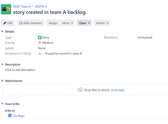 issue in teamA Jira.png