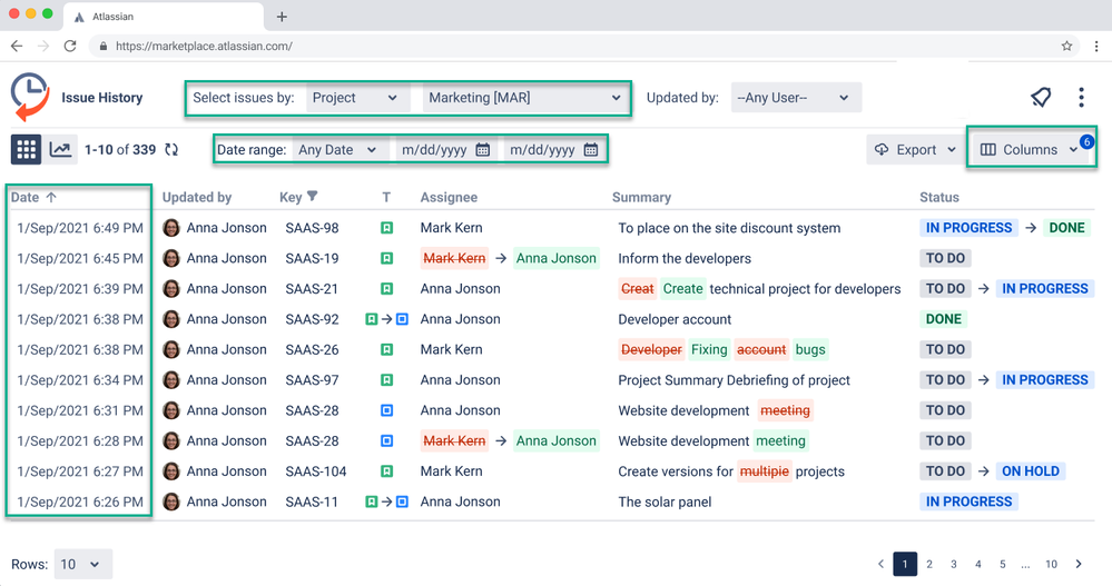 Issue History data center.png
