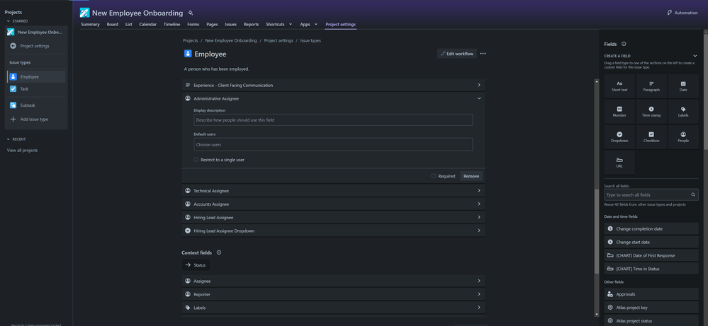New Employee Onboarding - Assignee Fields - Screenshot 2023-11-02 161047.png