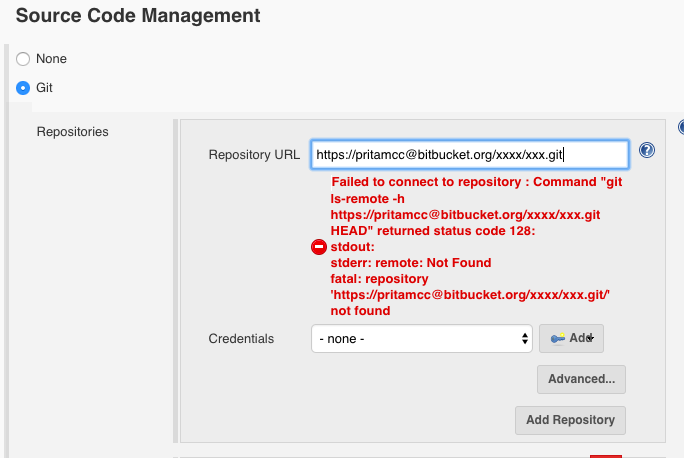 I want to clone the repo but it showing error on j...