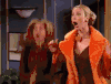 Friends - Rachel and Phoebe Joy.gif