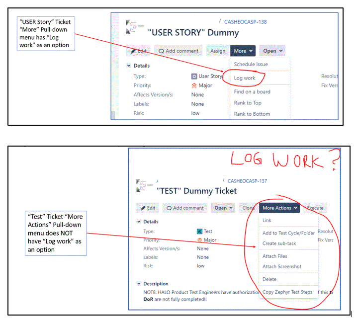 Log Work in More Actions.GIF