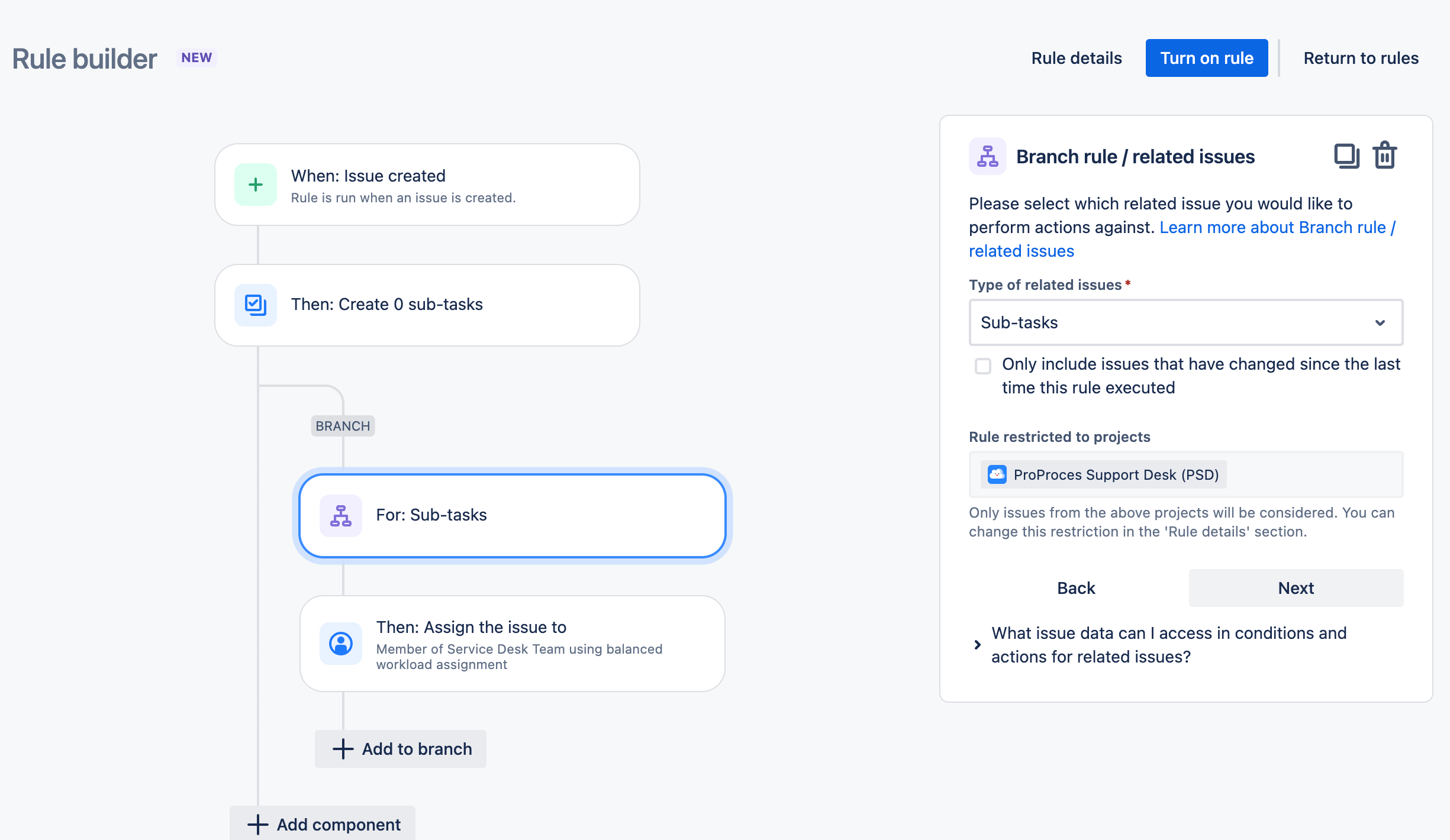 How to have a task create subtasks and auto assign...