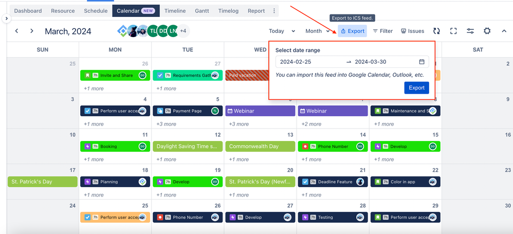 Export calendar events to the ICS feed.png