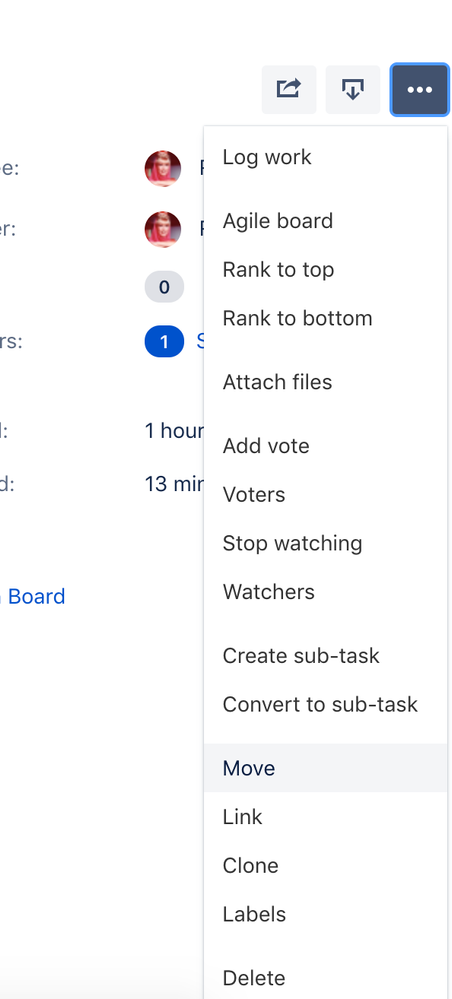 BTT project - missing create linked issue.png