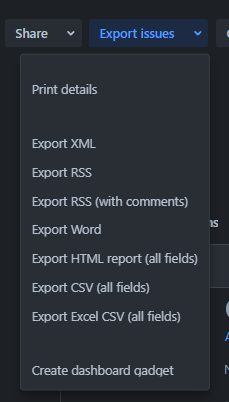 Solved Can We Export Specific Issue Columns