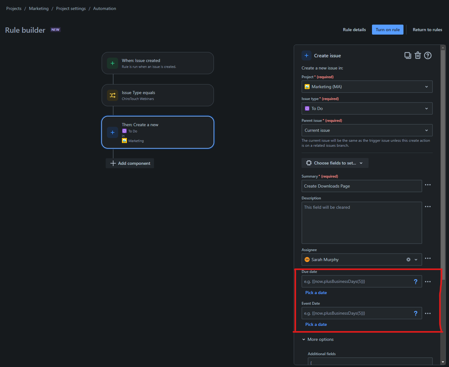 Solved: I'm having trouble writing the automation for a ta...