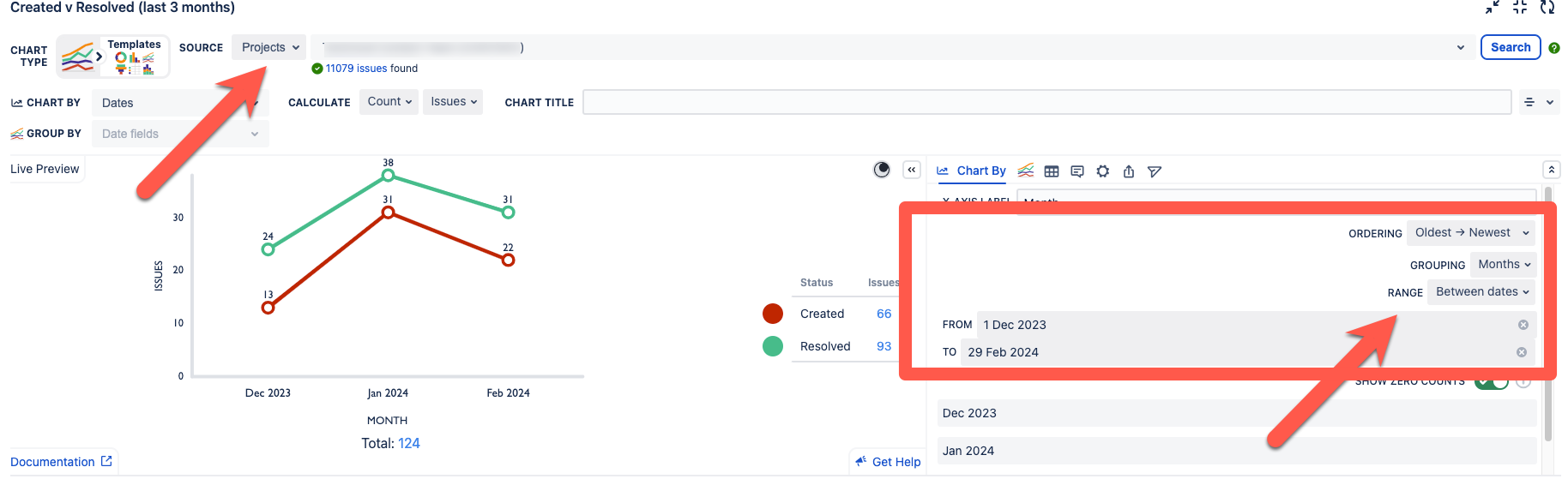 Solved: Dynamic date range for a custom chart
