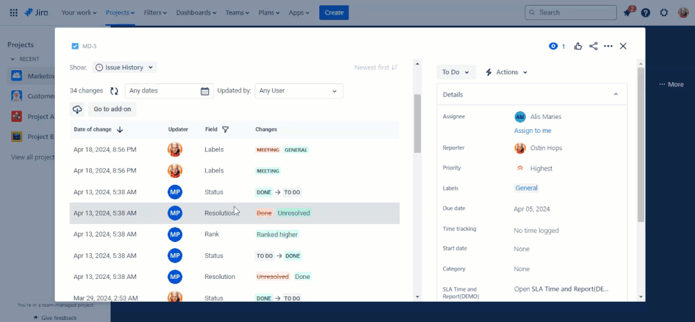 field filtering in history.gif