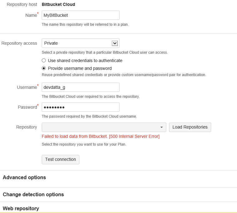 Solved: Bamboo - cannot connect to GIT "cannot open git-up...