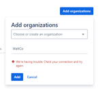 add organization error.png