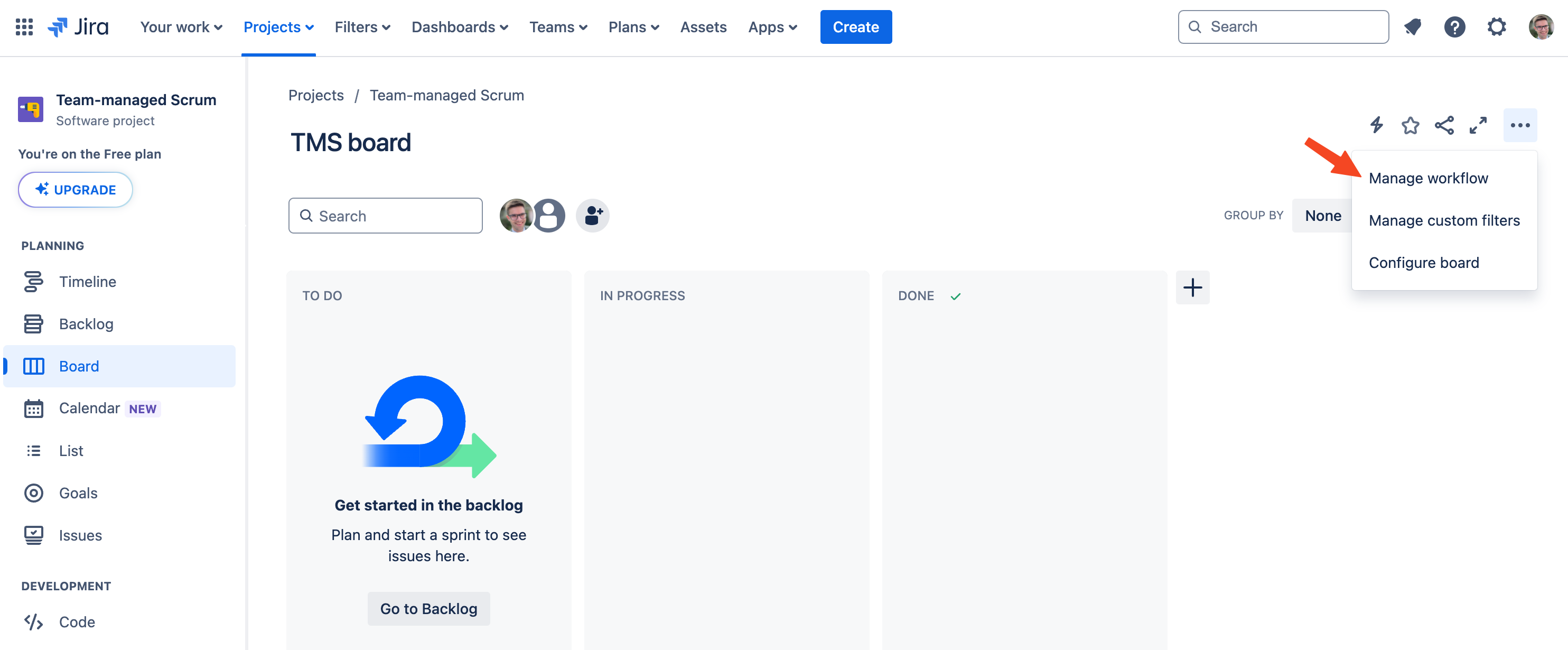 Solved: Update Status In Workflow (Team-Managed Project)