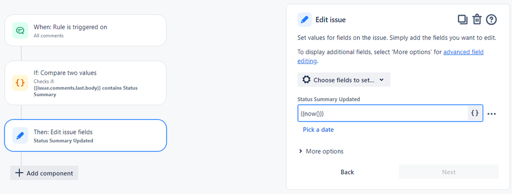 Rule triggered on Status Summary comment.png
