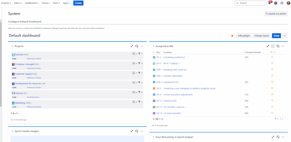 Clockwork Dashboard - Worklog summary.gif