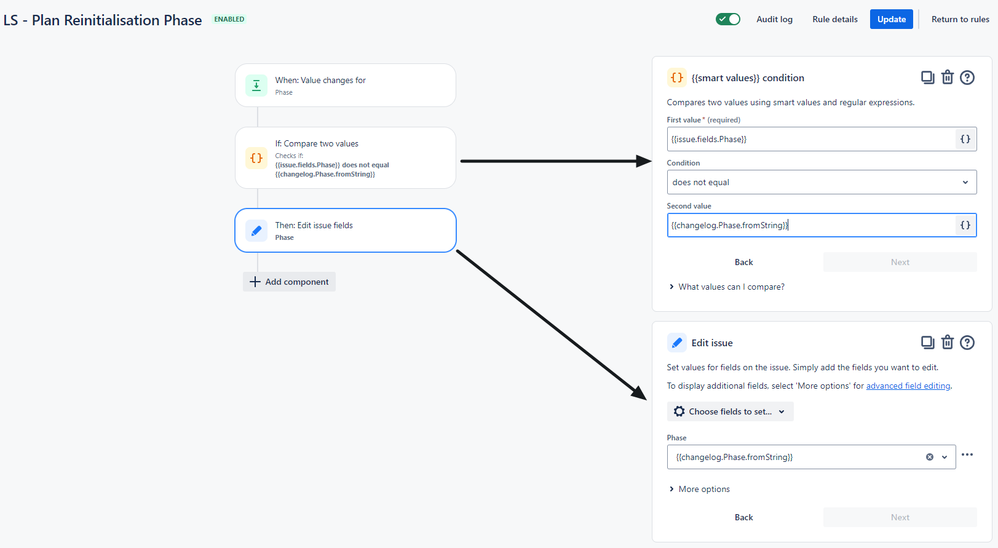 Automation rules to reapply old value.png