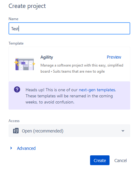 Jira- Project template.PNG