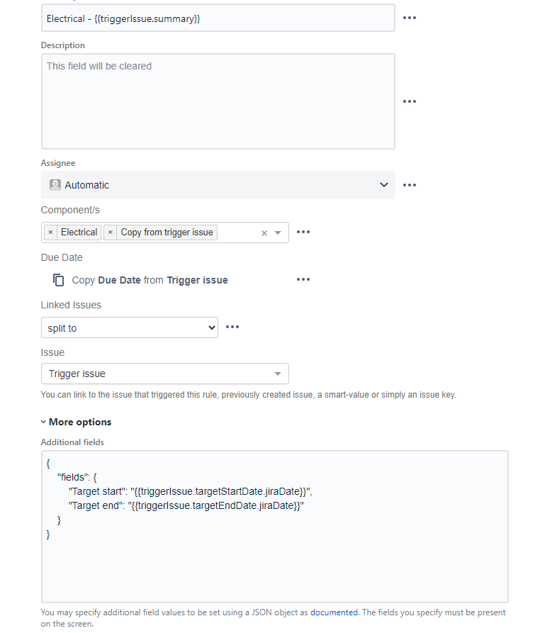 How To Use The Trigger Target Start End Date In Ji