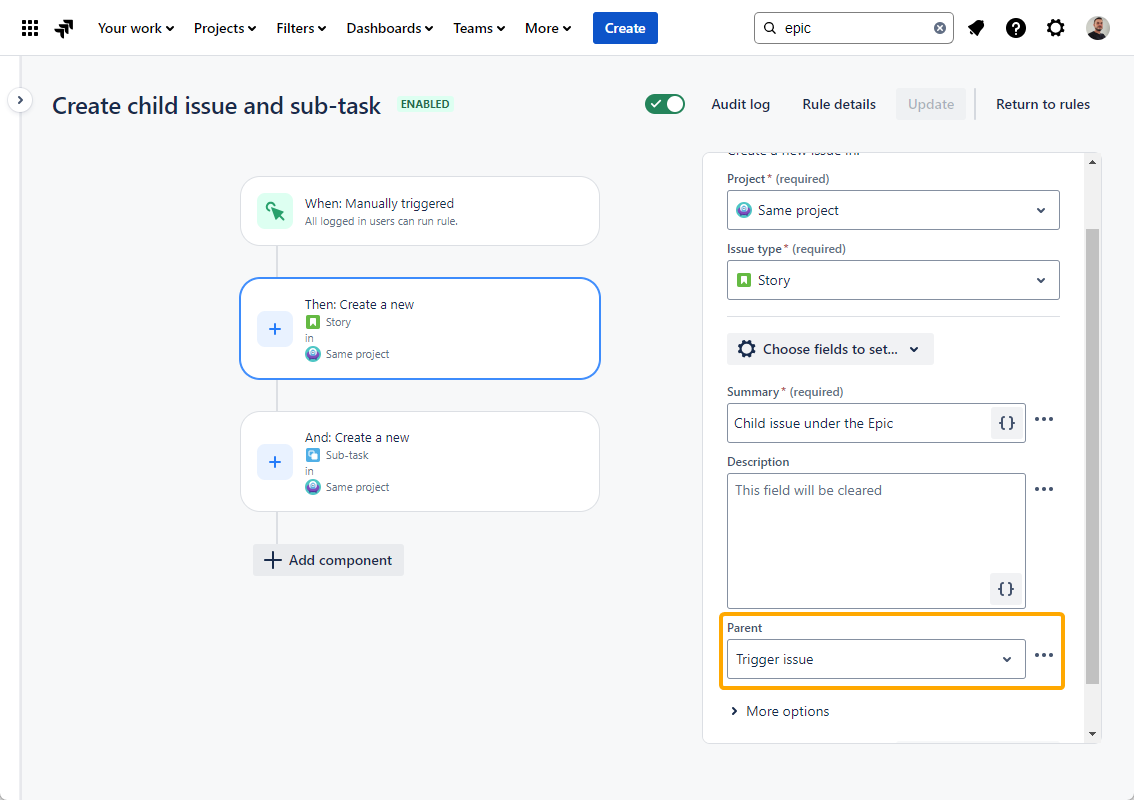 Solved: AUTOMATION : Create Task and Subtask for existing ...