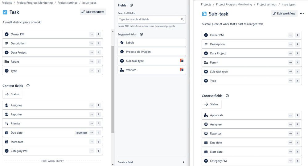 available fields at task and subtask.JPG