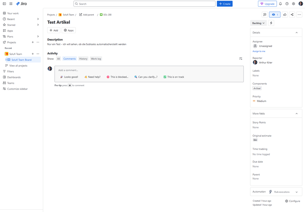 Screenshot actions_missing.png