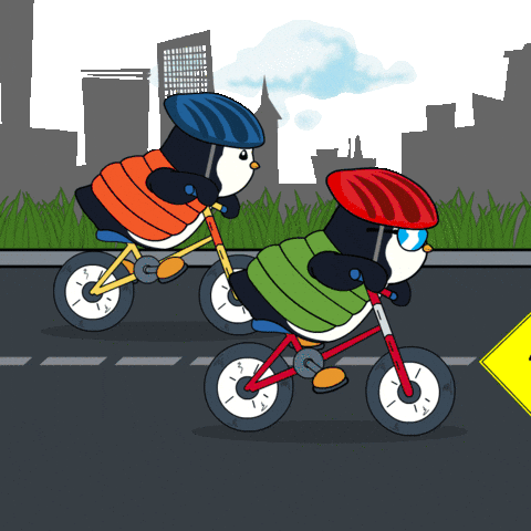 Compete Tour De France GIF by Pudgy Penguins.gif