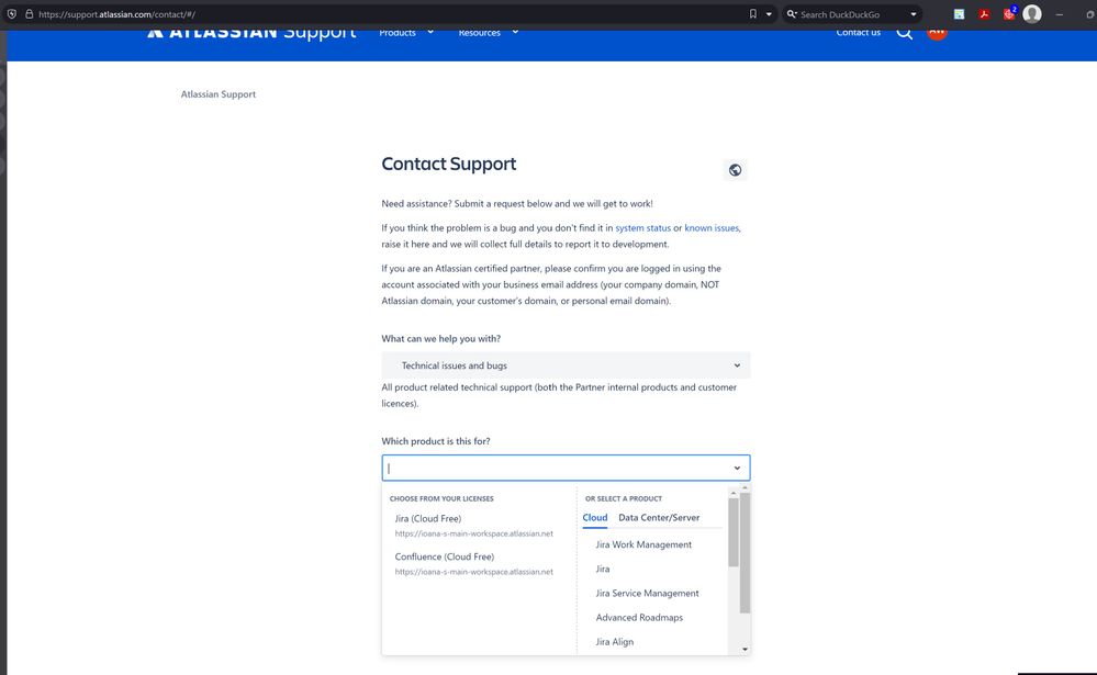 trello not appearing in support options.jpg