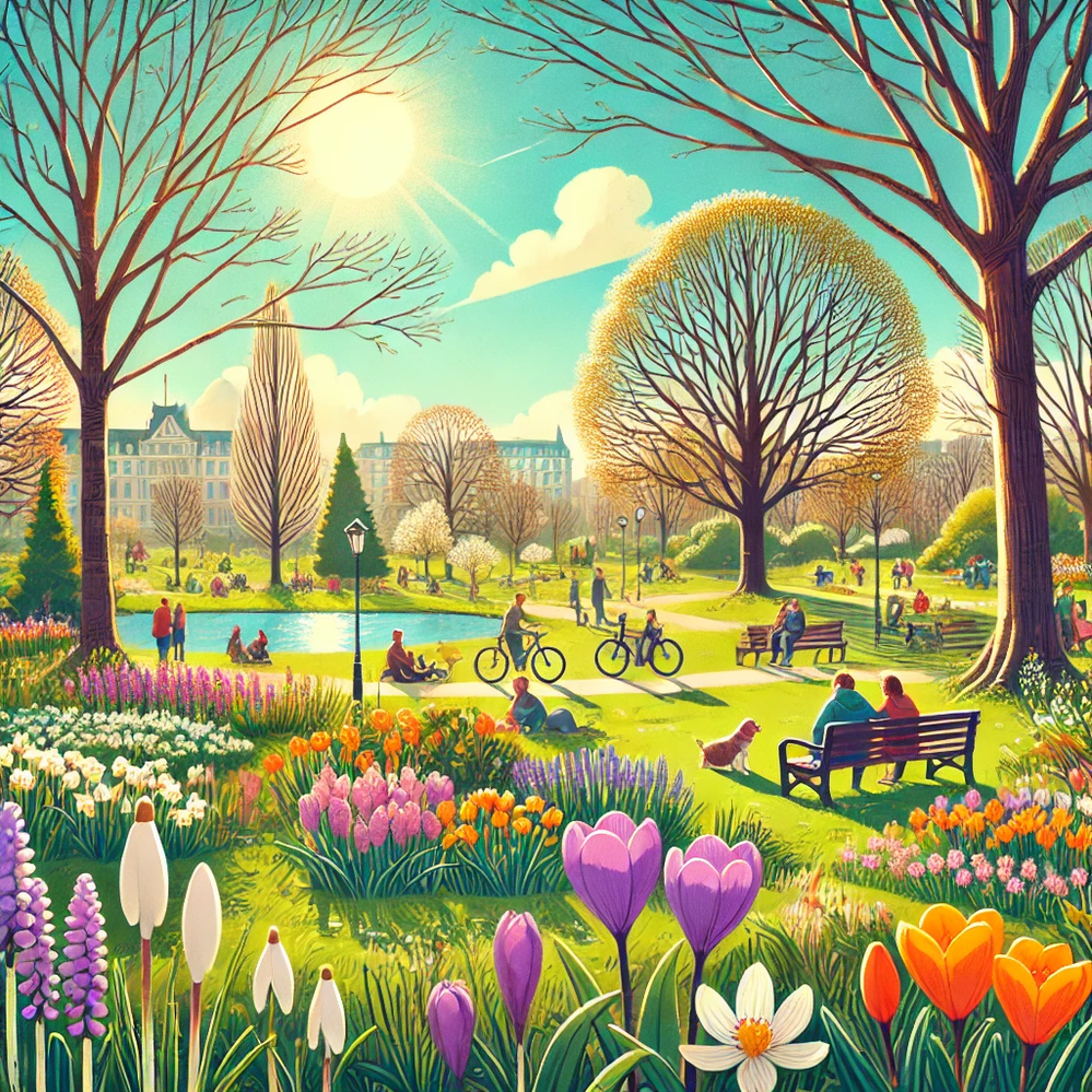 DALL·E 2025-04-07 14.37.43 - Animated style illustration of a park in Berlin, Germany during spring.png