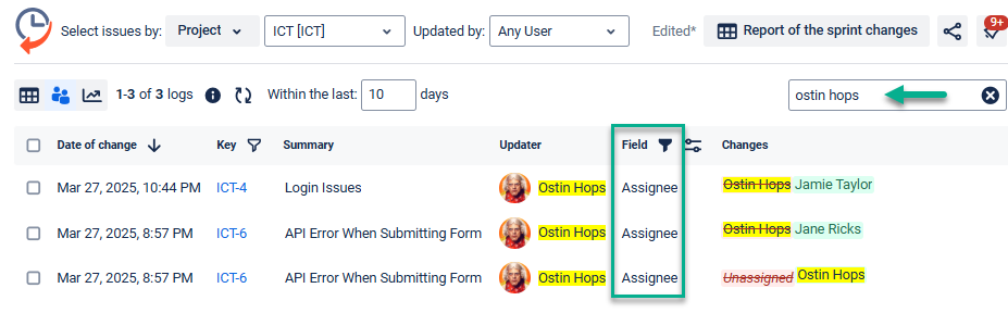 search the assignee field by keyword.png