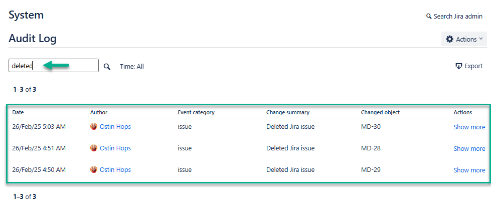 Audit log deleted issues.png