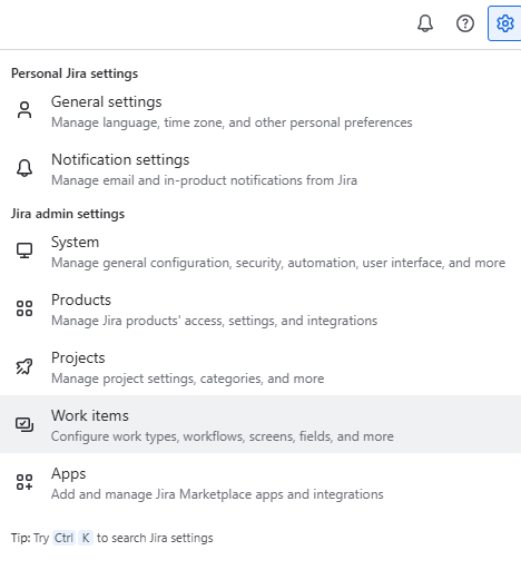 Settings - Work Items.png