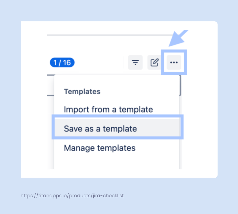1. Save the checklist as a template.png