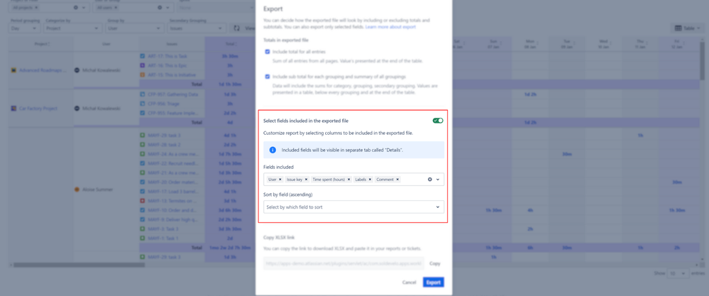 how to export jira worklogs to a spreadsheet 4.png