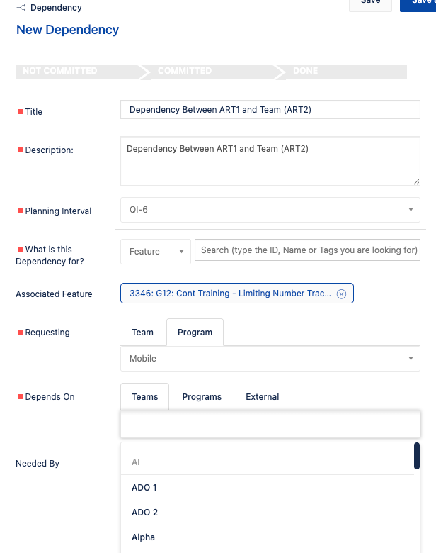 Dependency Between ART1 and Team (ART2).png