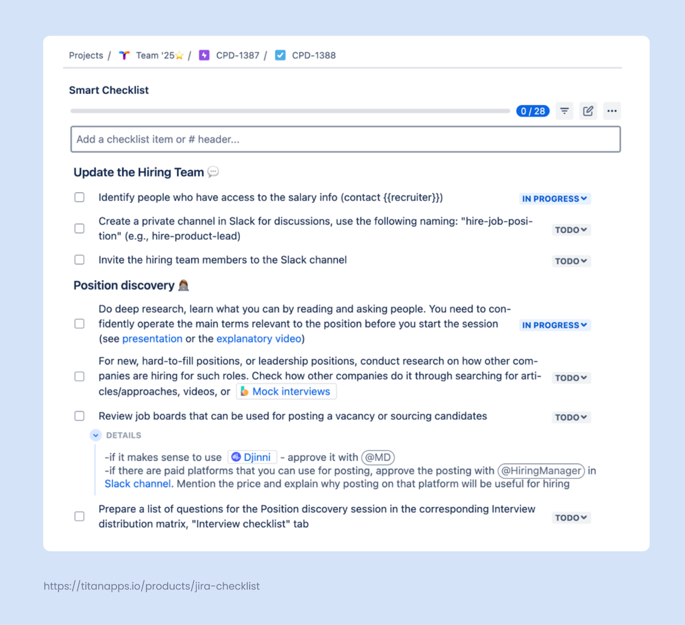 4. Jira Smart Checklist example.png