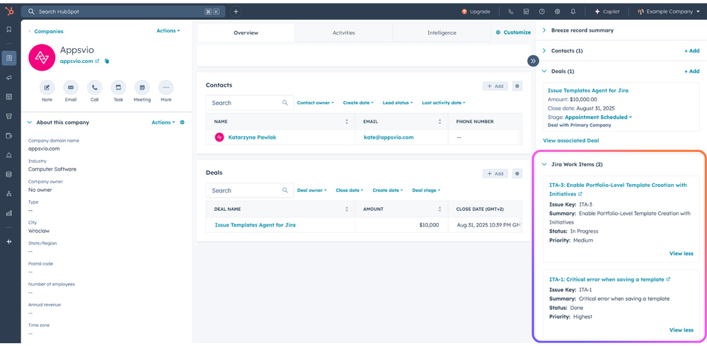 Jira Work Items in HubSpot View.png