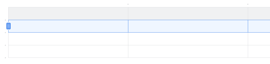Selecting a table row.png