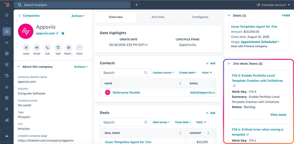 Jira Work Items in HubSpot View.png